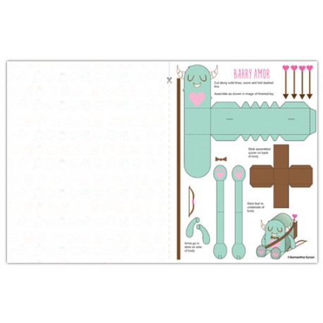 SUPER CUTE PAPER TOYS -DIY-