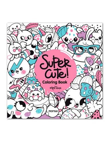 SUPER CUTE! COLORING BOOK